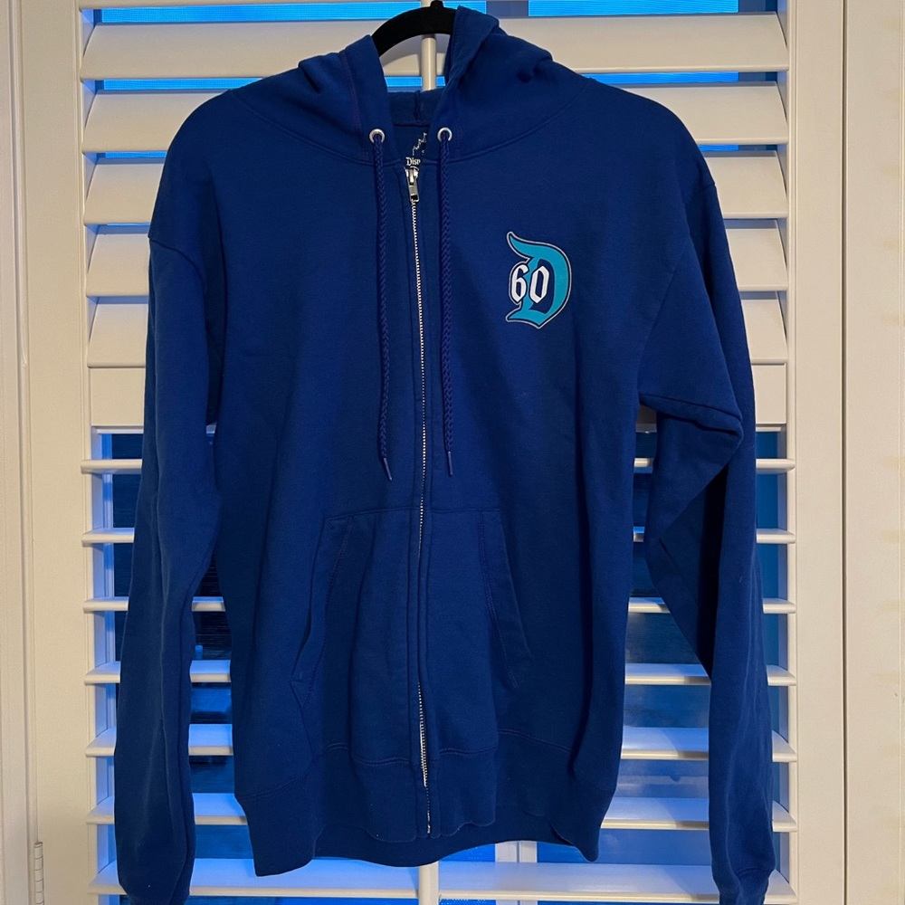DISNEYLAND 60th ANNIVERSARY ZIP UP